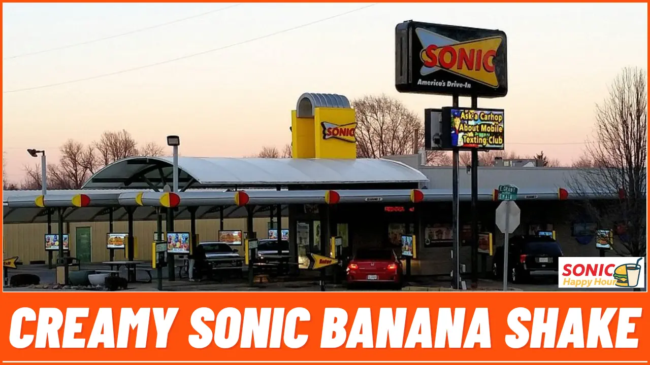 Creamy Sonic Banana Shake