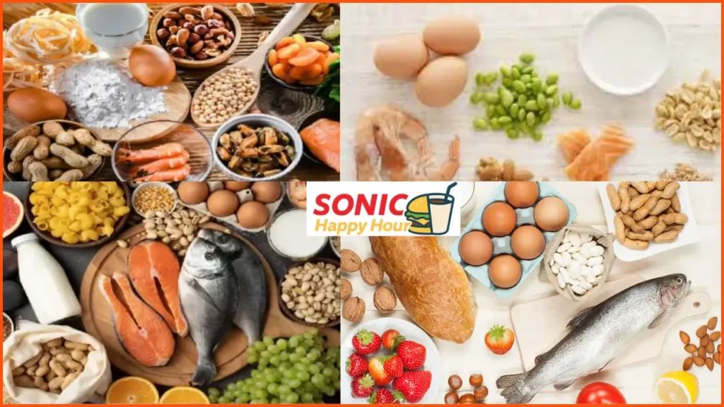 Sonic Allergen Menu Explore
