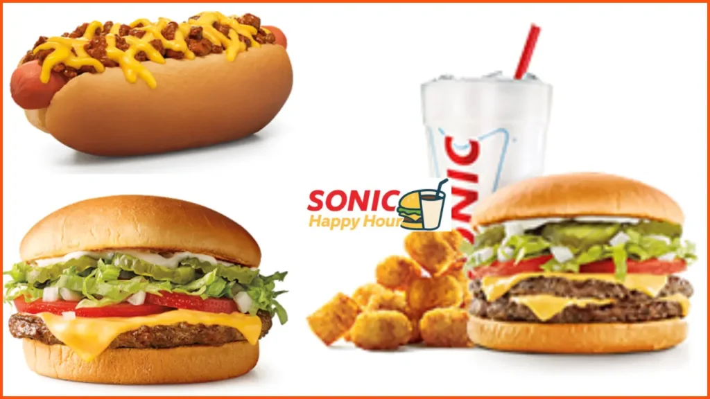Sonic Catering Menu with Prices