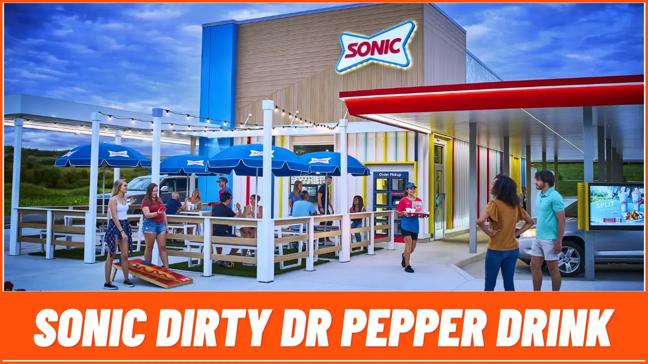 Sonic Dirty Dr Pepper Drink