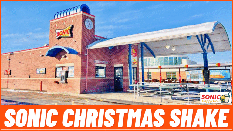 Sonic Sweetest Christmas Shake
