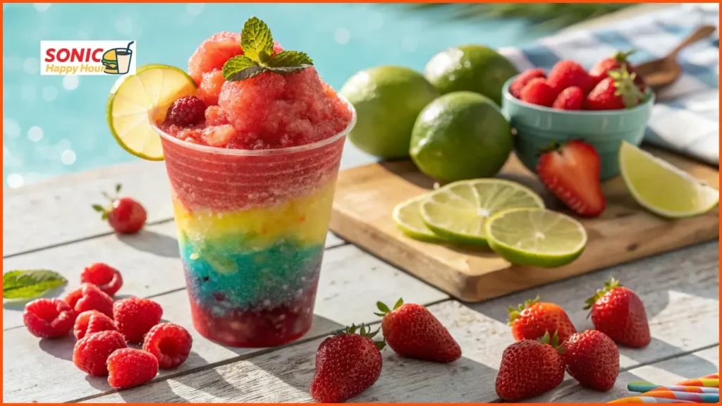 Sonic’s Refreshing Rainbow Slush Prices